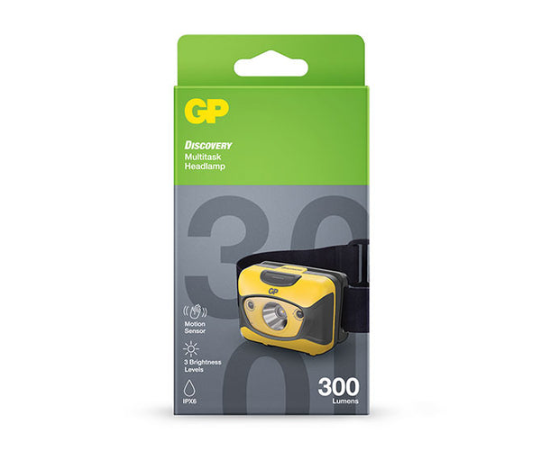 GP DISCOVERY Everyday Multitask Headlamp CH46 (Motion Sensors)