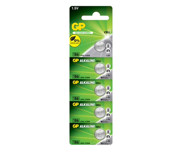 GP Alkaline Cell Battery 186