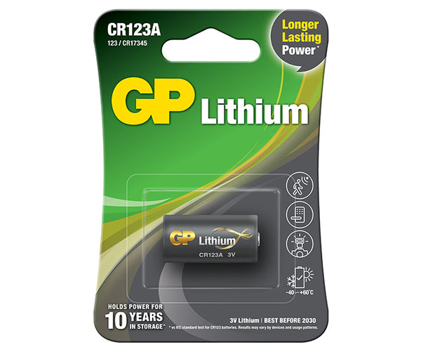 GP Lithium Battery CR123A
