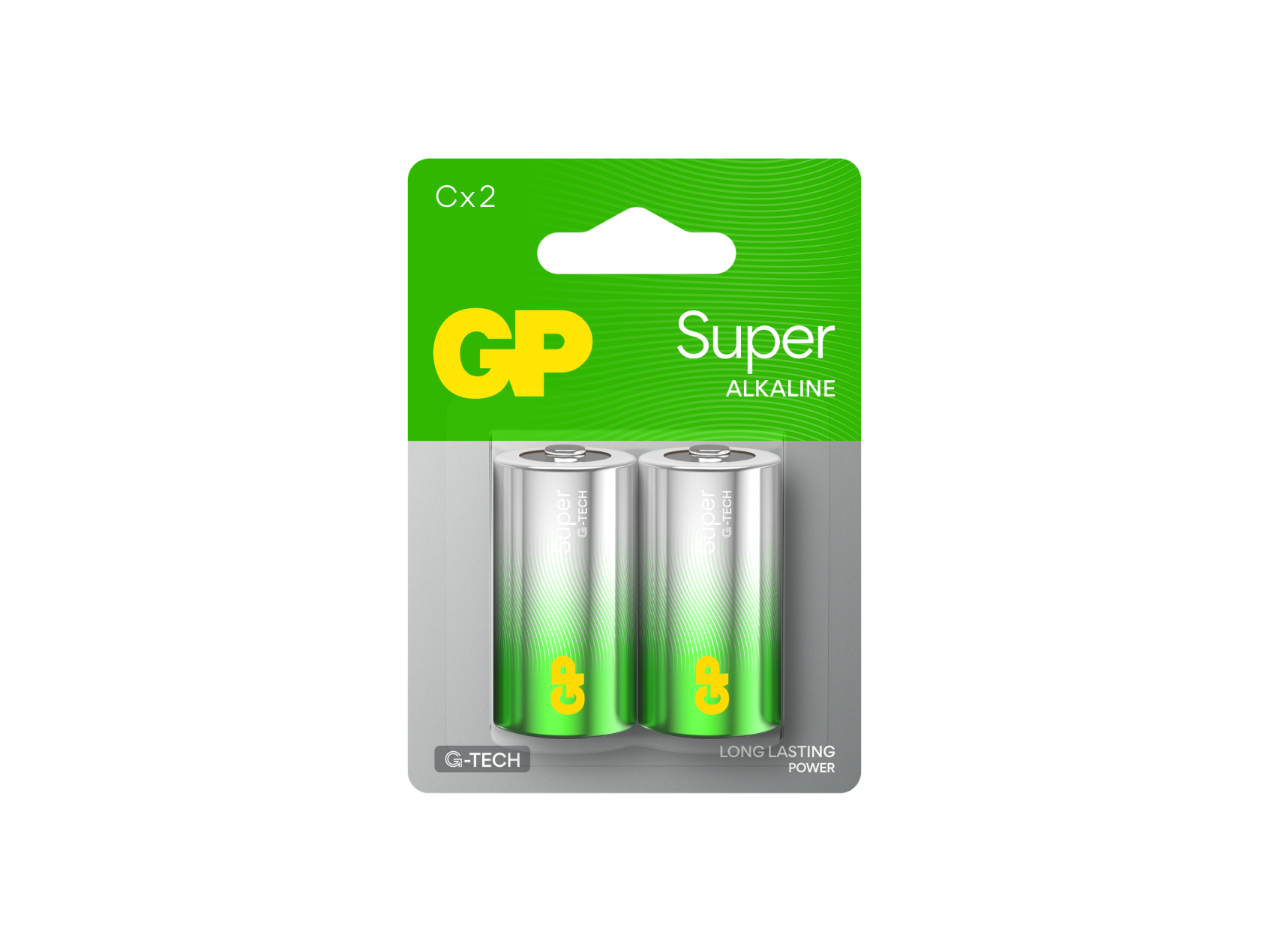 GP Super Alkaline C Size Batteries