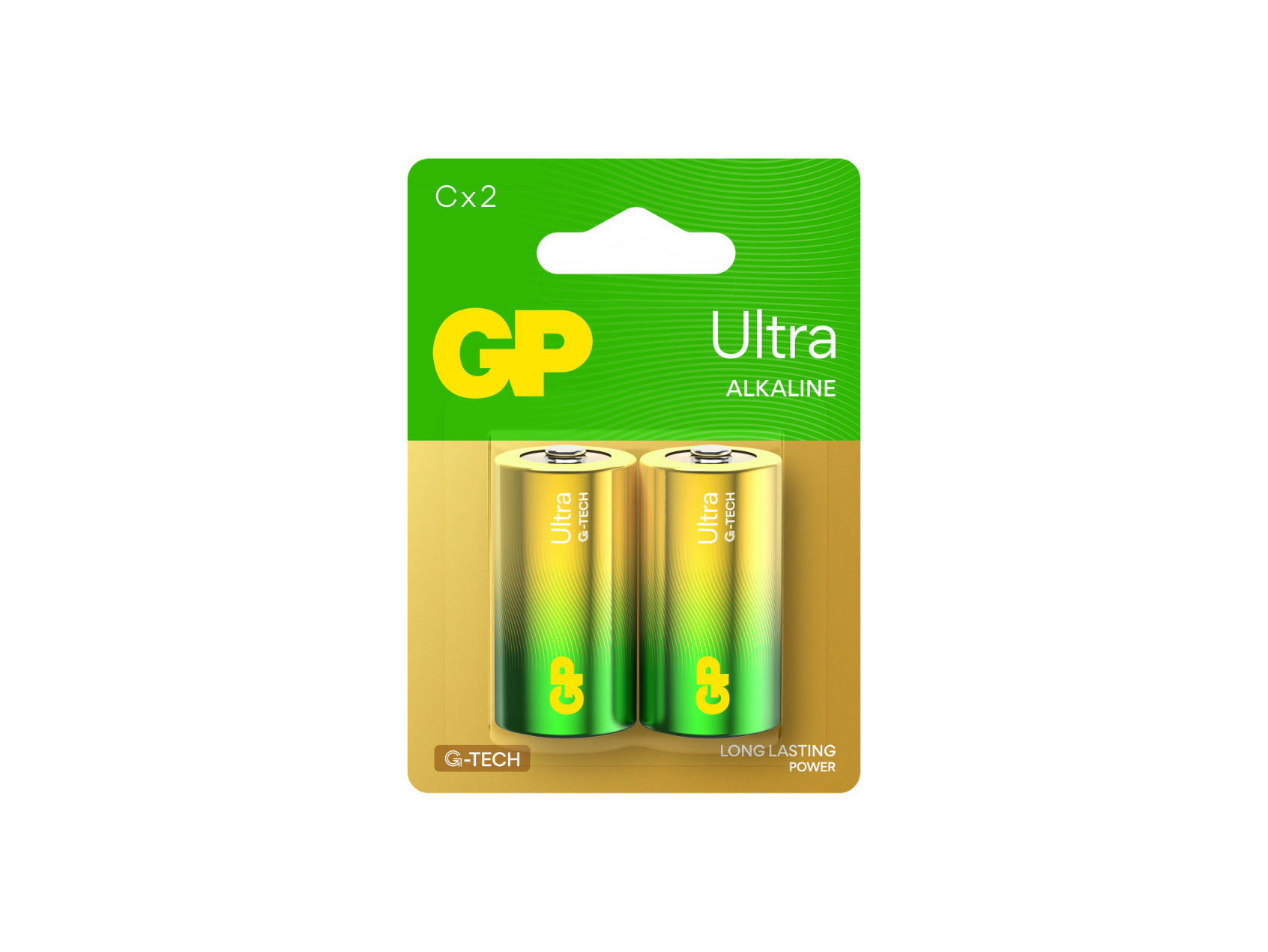GP Ultra Alkaline C Size Batteries