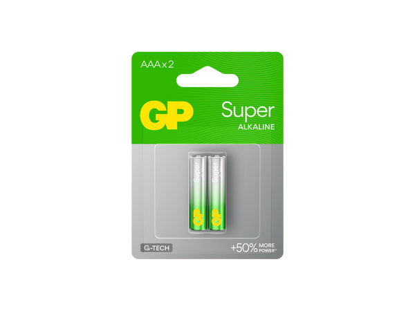 GP Super Alkaline AAA Batteries