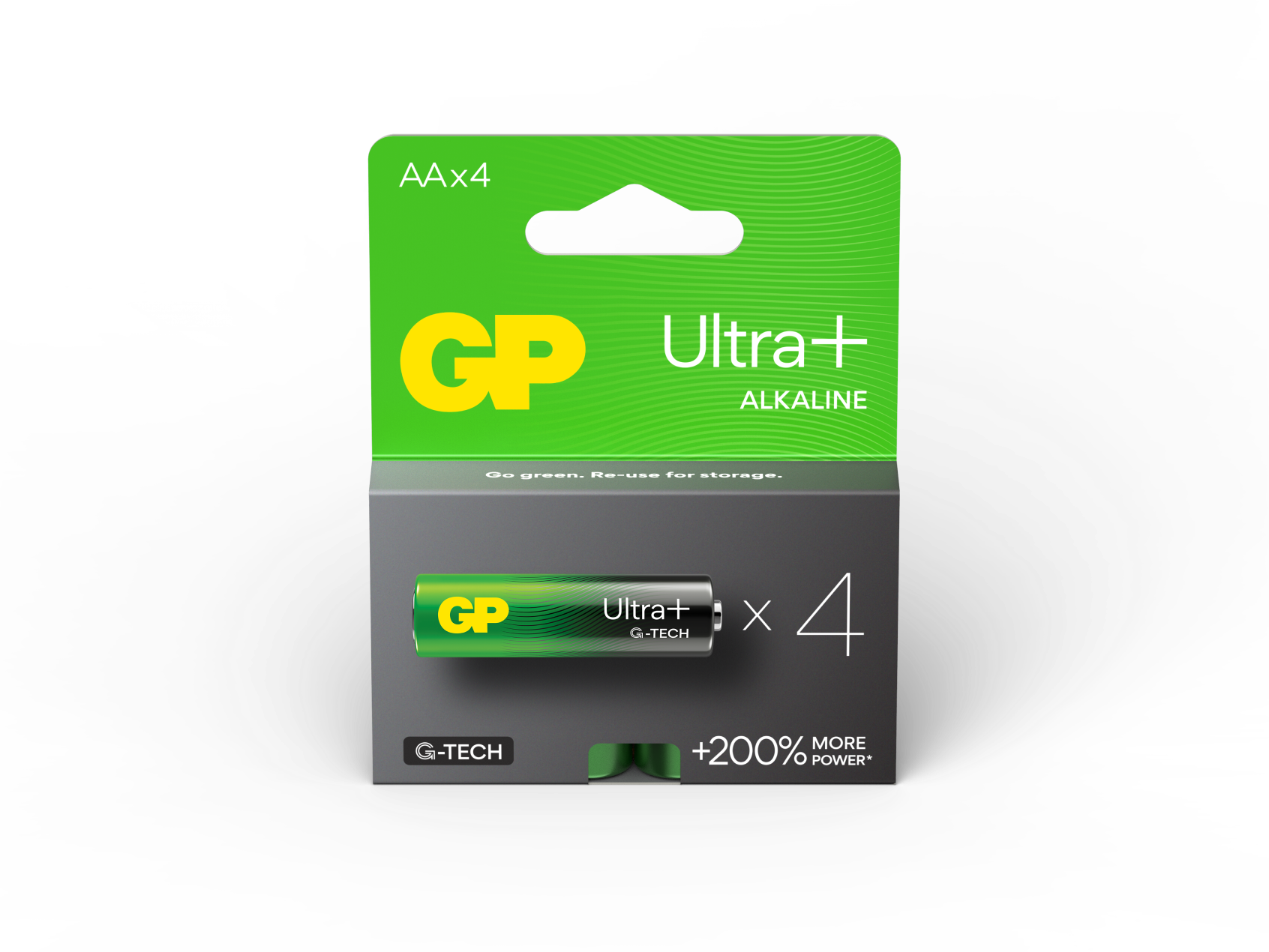 GP Ultra+ Alkaline AA Batteries