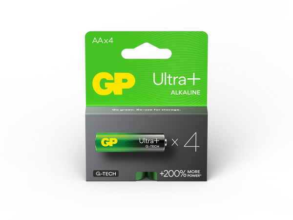 GP Ultra+ Alkaline AA Batteries