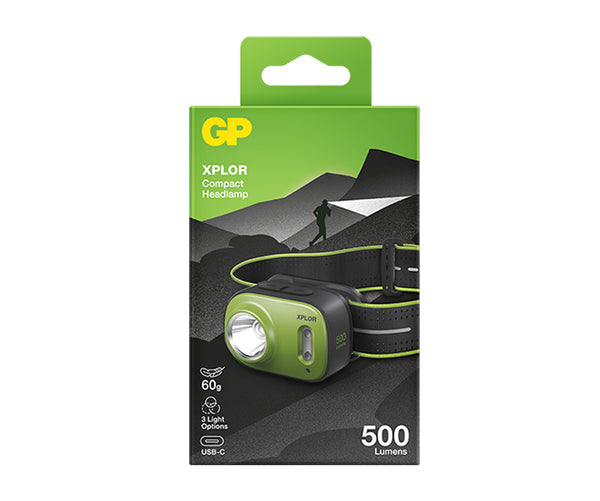 GP XPLOR Compact Headlamp PHR17 (Trail running)