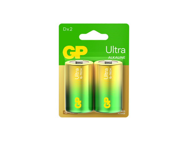 GP Ultra Alkaline D Size Batteries